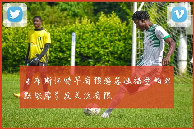 吉布斯怀特早有预感落选福登帕尔默缺席引发关注有限